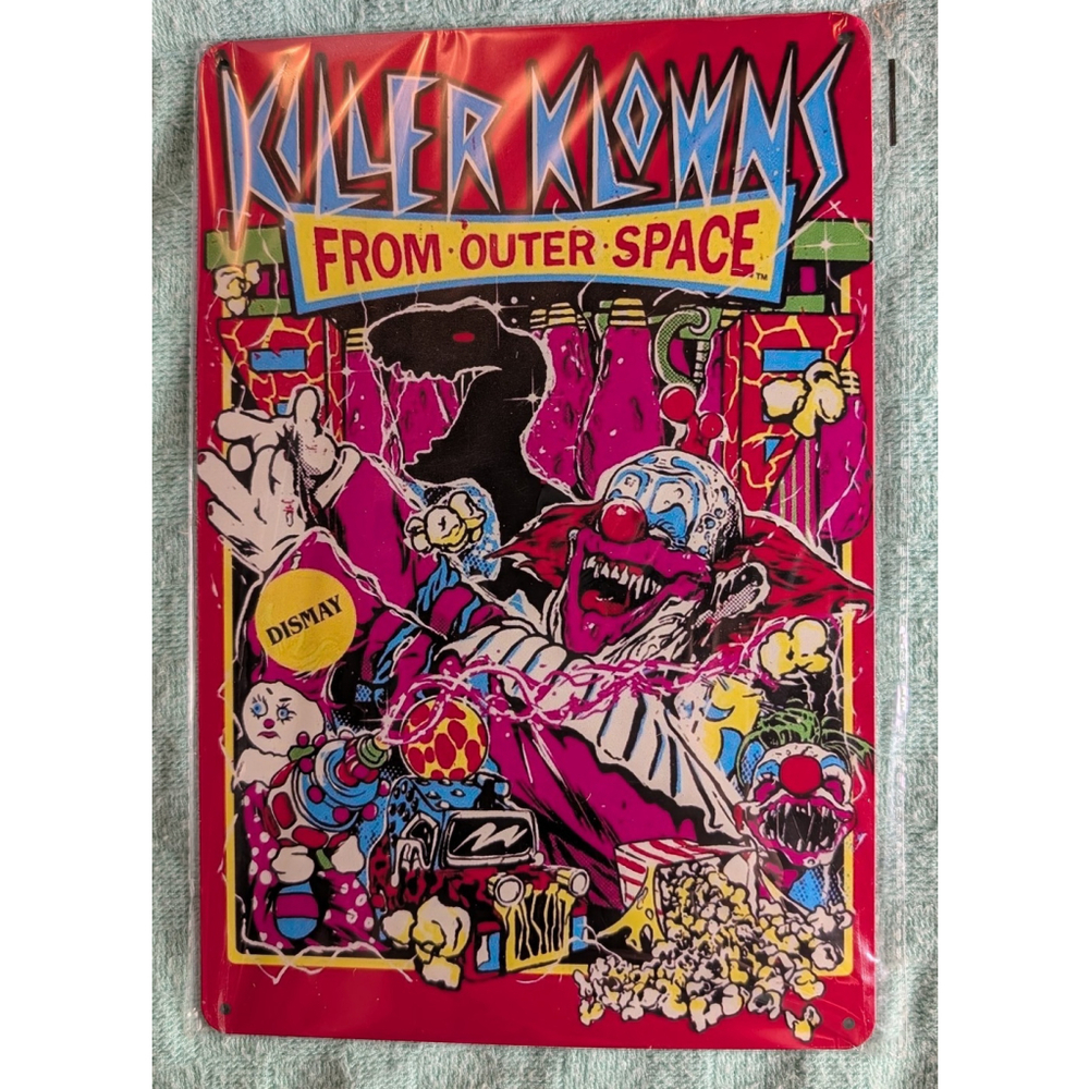 Killer Klowns From Outer Space Metal Sign 8x12 New